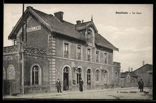 AK Doullens, La Gare