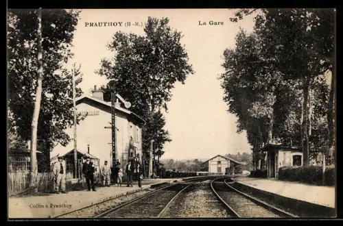 AK Prauthoy /H.-M., La Gare