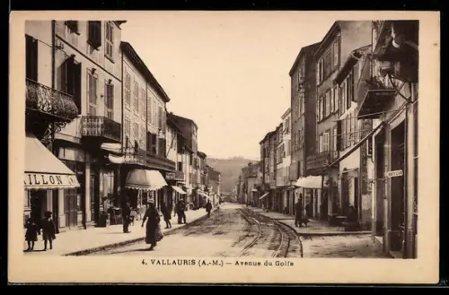 AK Vallauris, Avenue du Golfe, Ladengeschäft