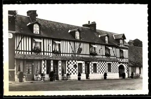 AK Brionne /Eure, Auberge-Rotisserie Au vieux Donjon, R. Rousseaux