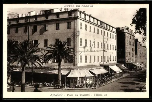 AK Ajaccio, Hotel de France, Place du Diamant