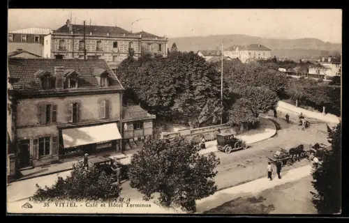 AK Vittel, Café et Hôtel Terminus