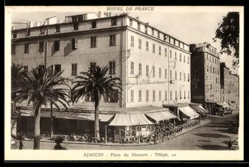 AK Ajaccio, Hotel de France, Place du Diamant
