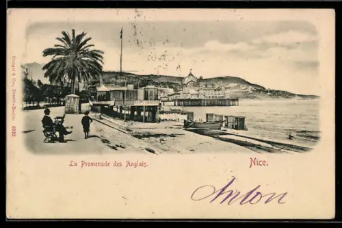 AK Nice, La Promenade des Anglais