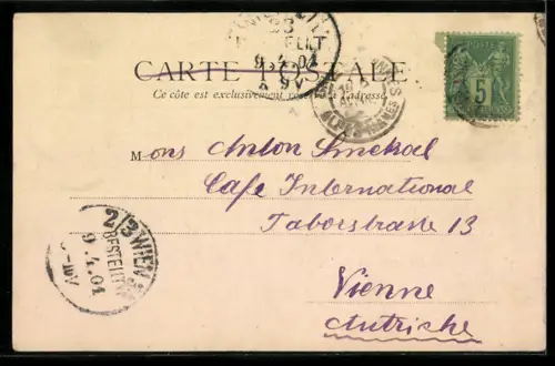 AK Nice, La Promenade des Anglais