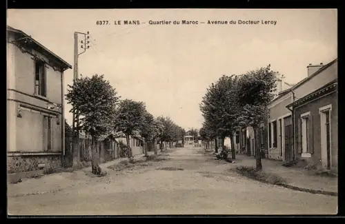 AK Le Mans, Quartier du Maroc, Avenue du Docteur Leroy