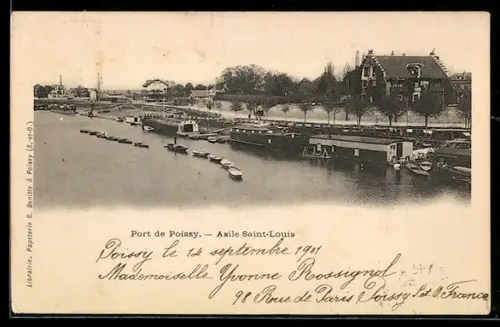 AK Poissy, Le Port, Asile Saint-Louis
