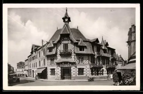 AK Villers-sur-Mer /Calvados, Hôtel des Postes