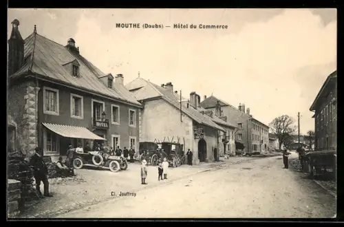 AK Mouthe /Doubs, Hôtel du Commerce