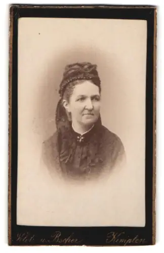 Fotografie Klotz u. Bscher, Kempten, Porträt von Anne