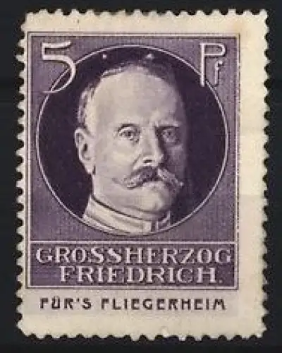 Reklamemarke Grossherzog Friedrich, Fürs Fliegerheim