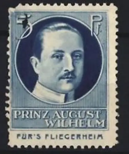 Reklamemarke Prinz August Wilhelm, Für`s Fliegerheim