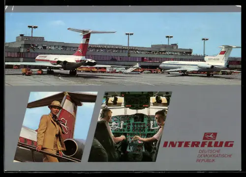 AK Turbinenstrahlflugzeug Iljuschin IL-62