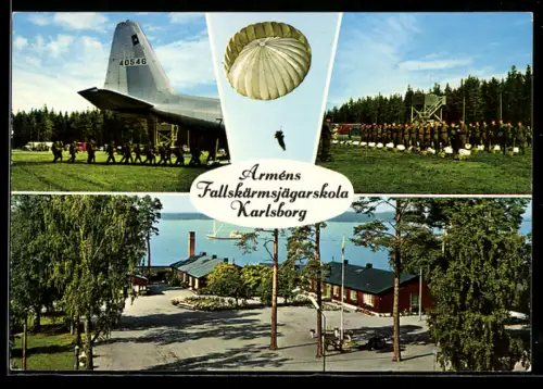 AK Karlsborg, Arméns Fallskärmsjägarskola, Fallschirmjäger