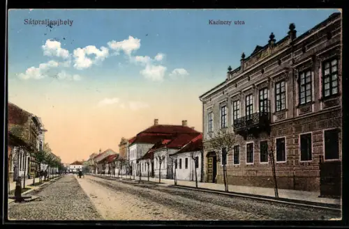 AK Sátoraljaujhely, Kazinczy utca