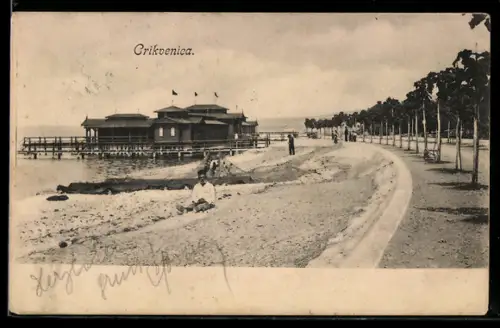 AK Crikvenica, Kupaliste, Strandpartie