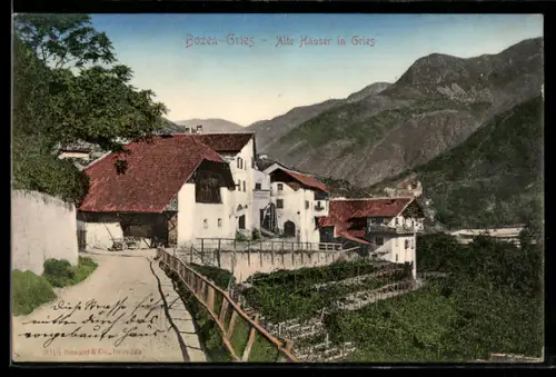 AK Bozen-Gries, Alte Häuser