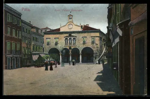 AK Pola, Foro, Palazzo Municipale