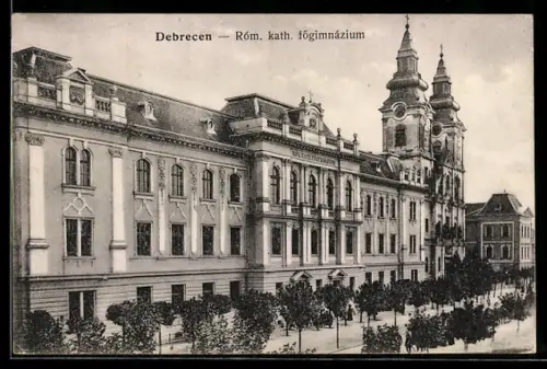 AK Debrecen / Debreczin, Rom. kath. fögimnazium