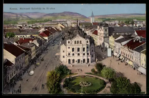 AK Kassa, Nemzeti Szinhaz es fö-utca