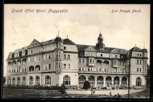 AK Pöstyén Fürdö, Grand Hotel Rónai Nagyszálló