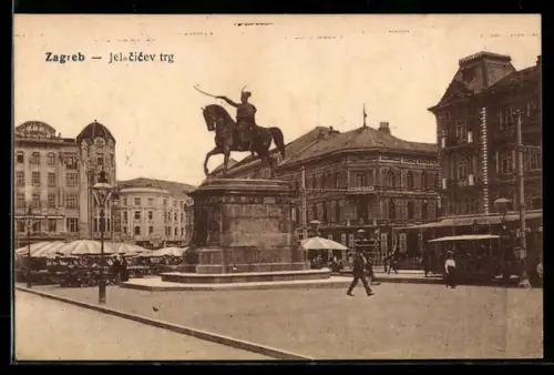 AK Zagreb, Jelacicev trg