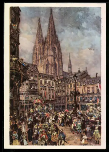 AK Kölner Karneval, Festumzug