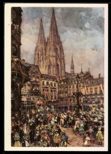 AK Kölner Karneval, Festumzug