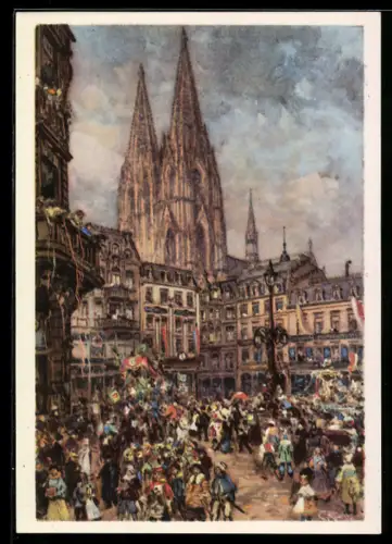 AK Kölner Karneval, Festumzug