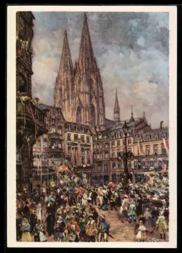 AK Kölner Karneval, Festumzug