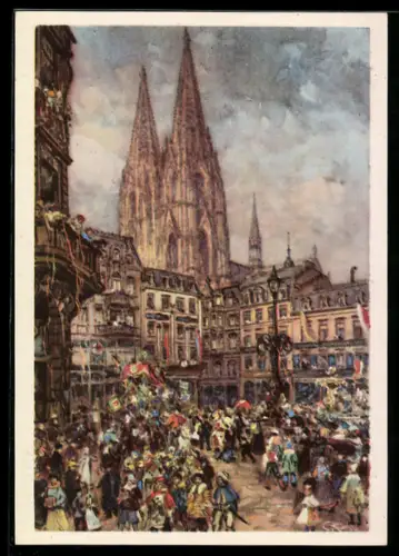 AK Kölner Karneval, Festumzug