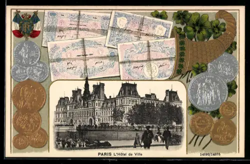 AK Paris, L`Hotel de Ville, Geld