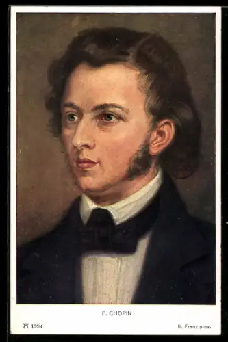AK Portrait Komponist Frederic Chopin