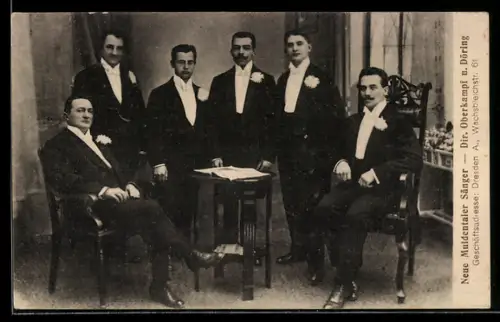 AK Neue Muldentaler Sänger, Dir. Oberkampf u. Döring