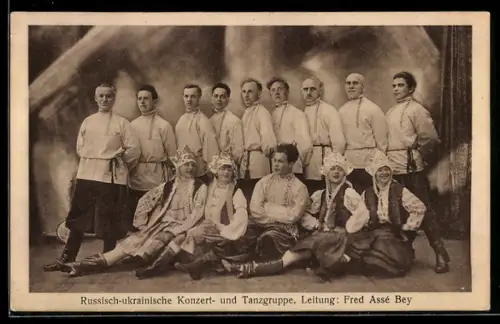 AK Russisch-ukrainische Konzert- und Tanzgruppe, Leitung Fred Assé Bey