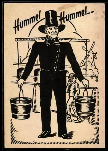 AK Hamburg, Hummel Hummel, Wasserträger