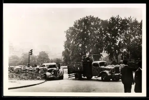 AK Autos erobert von französischen Streitkräften des Innern ( FFI )