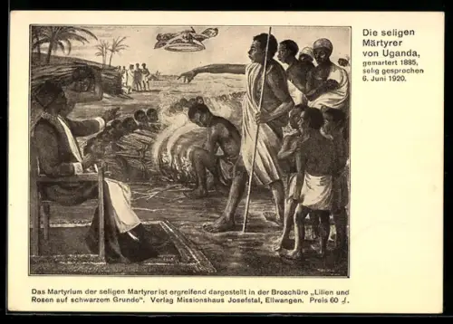 AK Märtyrer in Uganda und Aufruf zur Mission