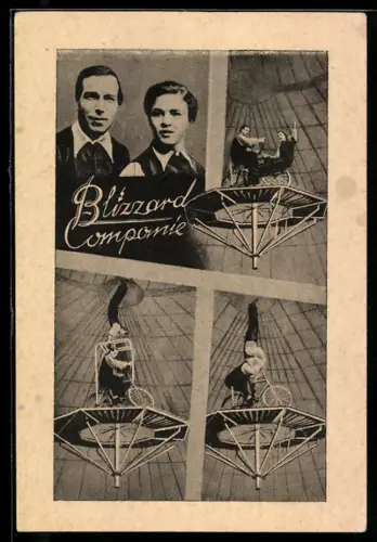 AK Akrobaten Blizzard Companie in eindrucksvollen Posen