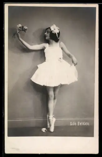 AK Lilo Felden beim Spitzentanz