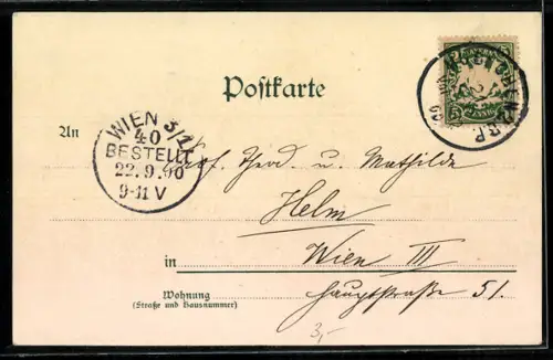 Lithographie München, Justizpalast