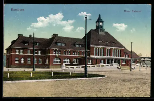 AK Hamborn, Neuer Bahnhof