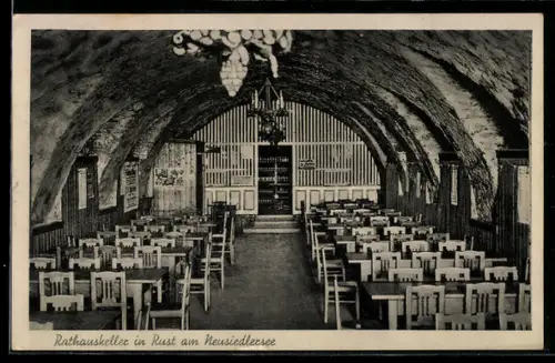 AK Rust am Neusiedlersee, Rathauskeller, Gasthaus