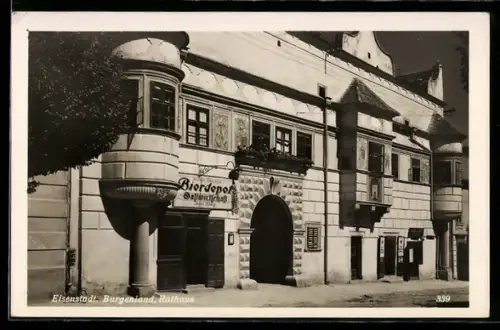 AK Eisenstadt /Burgenland, Rathaus