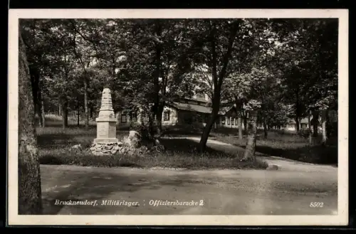 AK Bruckneudorf, Militärlager, Offiziersbaracke 2