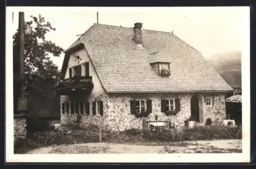 Foto-AK Anger /Obb., Hotel Pension Haus Hugo 1938