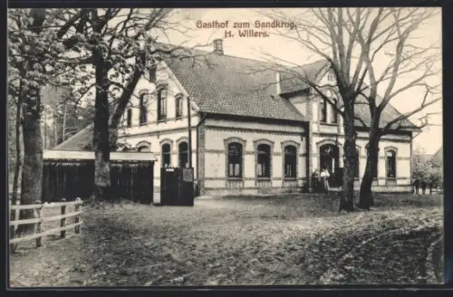 AK Sandkrug /Oldenburg, Gasthof zum Sandkrug, Inh. H. Willers