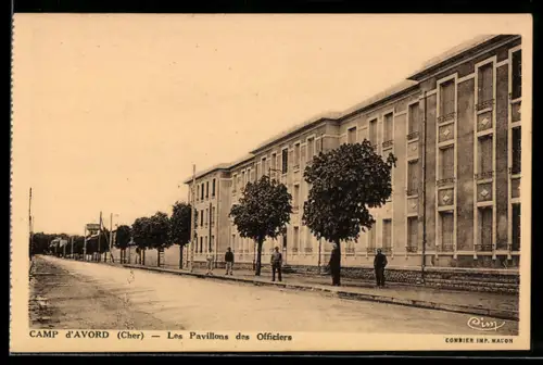 AK Camp d`Avord /Cher, Les Pavillons des Officiers