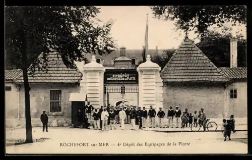 AK Rochefort-sur-Mer, 4e Dépôt des Equipages de la Flotte