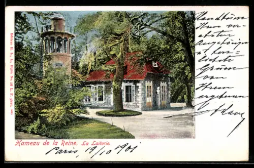 AK Versailles, Hameau de la Reine, La Laiterie